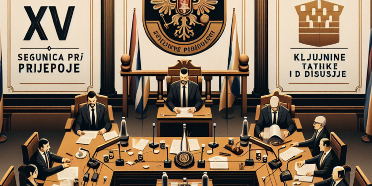 XV Sednica Skupštine opštine Prijepolje: Ključne tačke i diskusije