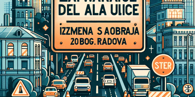 Zatvaranje dela ulice u Sremskoj Mitrovici: Izmena saobraćaja 30. marta zbog radova