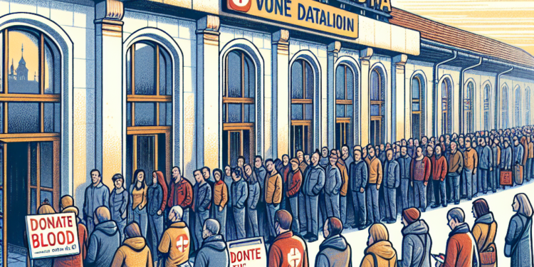 Masovni redovi za davanje krvi u Novom Sadu nakon povreda ispred Železničke stanice