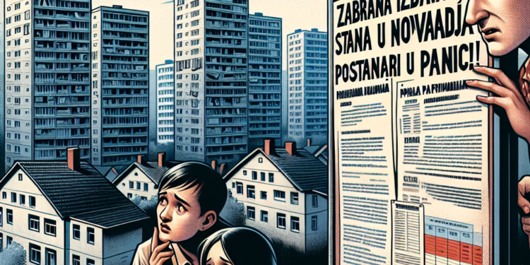 „Zabrana izdavanja stanova u Novom Sadu: Podstanari u panici!“