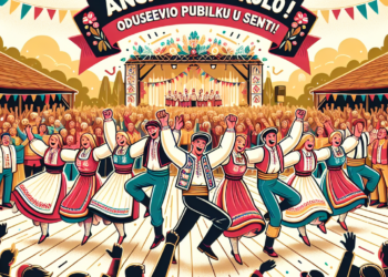Ansambl ‘Kolo’ oduševio publiku u Senti!