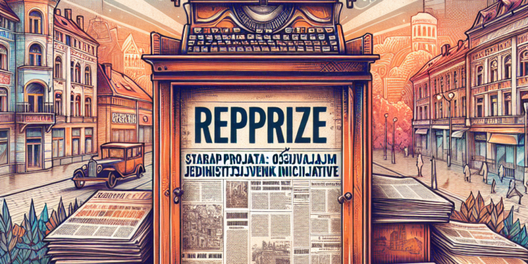 Repriza Starih Projekata: Kragujevačke Novine Oživljavaju Jedinstvene Inicijative