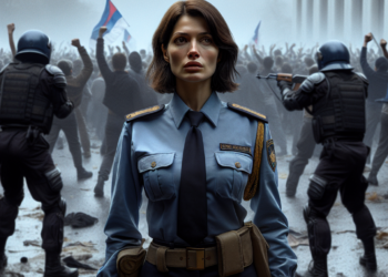 Policajka Katarina Petrović: „Ogoljena represija – poslednji očajnički potez ovog režima!“