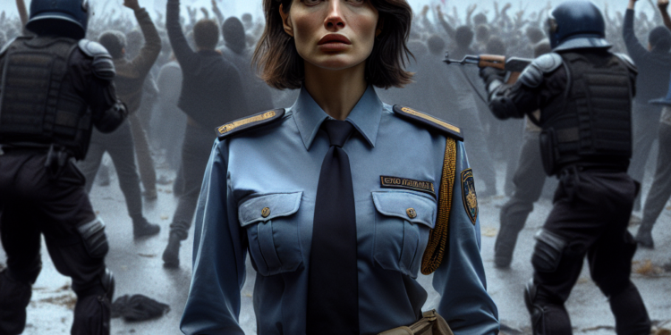 Policajka Katarina Petrović: „Ogoljena represija – poslednji očajnički potez ovog režima!“