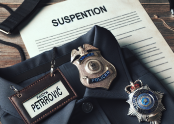Major policije Katarina Petrović ponovo suspendovana s dužnosti