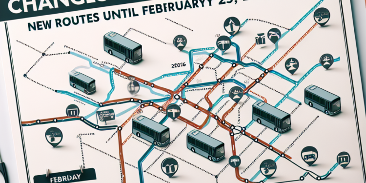 Promene u GSP-u: Novi pravci linija do 25. februara 2026. godine!