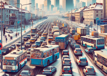 Beogradom vladaju gužve: Autobusi i automobili u zastoju 2. februar 2026.