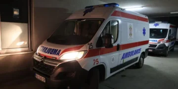 Hitna pomoć u Kragujevcu zaprečena brojnim povredama pacijenata