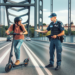 Policija zaustavila vozača trotineta na Gazeli: Kazna zbog vožnje bez helmeta!