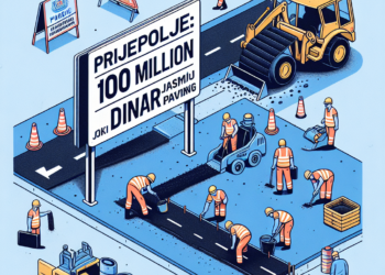 Prijepolje: Sto miliona dinara za asfaltiranje puteva