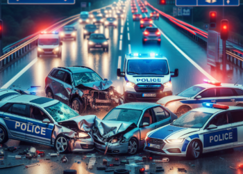 Lančani sudar na putu Požega-Užice: Četiri vozila u incidentu, dolazi policija!
