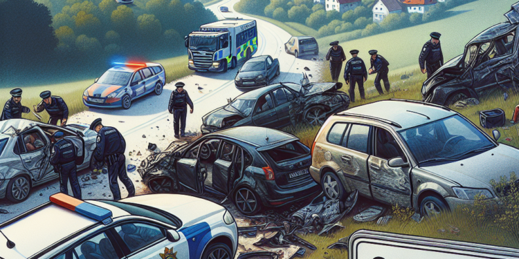 Lančani sudar kod Sevojna: Više automobila u incidentu, policija na terenu