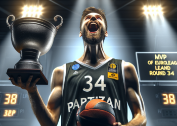 Sterling Braun iz Partizana proglašen za najkorisnijeg igrača 34. kola Evrolige!