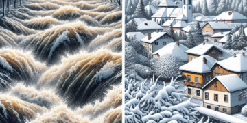 „Meteo-haos u Srbiji: Raste nivo vode na rekama, Nova Varoš zatrpana snežnim pokrivačem“