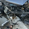 Lančani sudar kod Sevojna: Velika materijalna šteta, ekipe na terenu!
