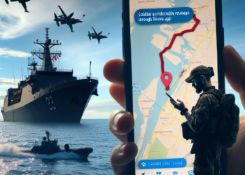 Vojnik nenamerno otkrio lokaciju vojnog broda putem aplikacije Strava