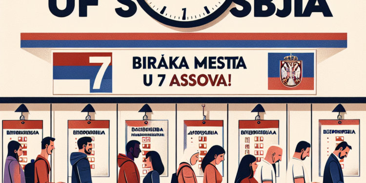 Izborni dan u Srbiji: Biračka mesta otvaraju u 7 časova!