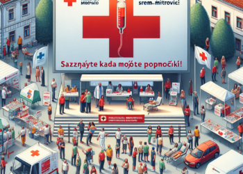 Prikupljanje krvi u Sremskoj Mitrovici: Saznajte kada možete pomoći!