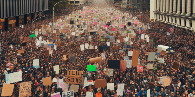Desetine hiljada ljudi na ulicama: Masovni protesti protiv Trampa širom SAD-a!