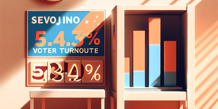 Sevojno: Izlaznost na izborima u 14 časova 53,49%!