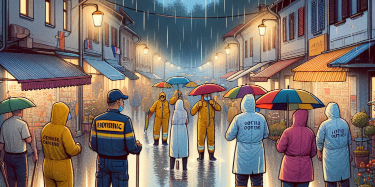 Continued Rainfall in Loznica: Situation on the Ground Under Control