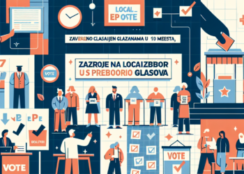 Završeno glasanje na lokalnim izborima u 10 mesta, uskoro prebrojavanje glasova