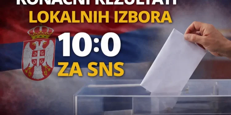 Vučić: Konačni rezultati lokalnih izbora – SNS osvojila svih deset opština!