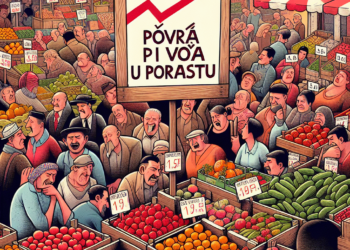 Užička pijaca: Cene povrća i voća u porastu