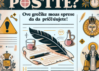 „Postite? Ove greške mogu da vas spreče da pričešćujete!“