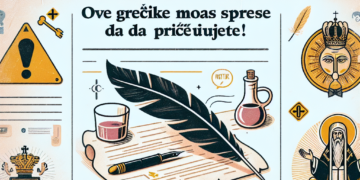„Postite? Ove greške mogu da vas spreče da pričešćujete!“