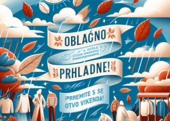 Oblačno i prohladno: Pripremite se za svežinu ovog vikenda!
