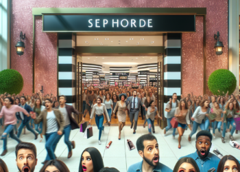 Haos ispred Sephora prodavnice u Promenadi: Kupci zatečeni u gužvi!