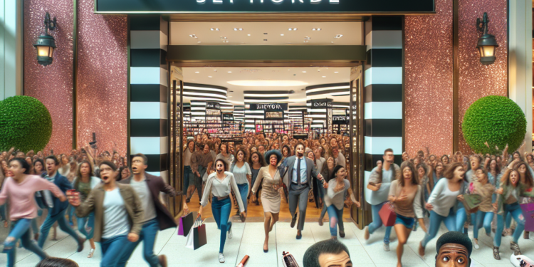 Haos ispred Sephora prodavnice u Promenadi: Kupci zatečeni u gužvi!