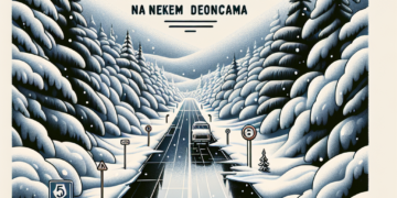 Putevi Prohodni: Vlažni Kolovozi i Do Pet Centimetara Snega na Nekim Deonicama
