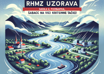 RHMZ UPOZORAVA: Sava u porastu, Šabac na ivici kritične tačke!