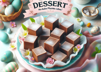 Brzi Uskrsni Desert: Plazma Kocke Bez Pečenja!