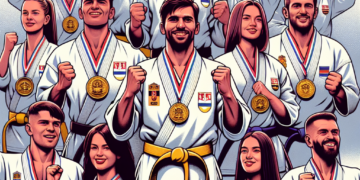 Valjevski karatisti osvojili medalje na državnom prvenstvu i ‘Zlatnom pojasu Čačka’