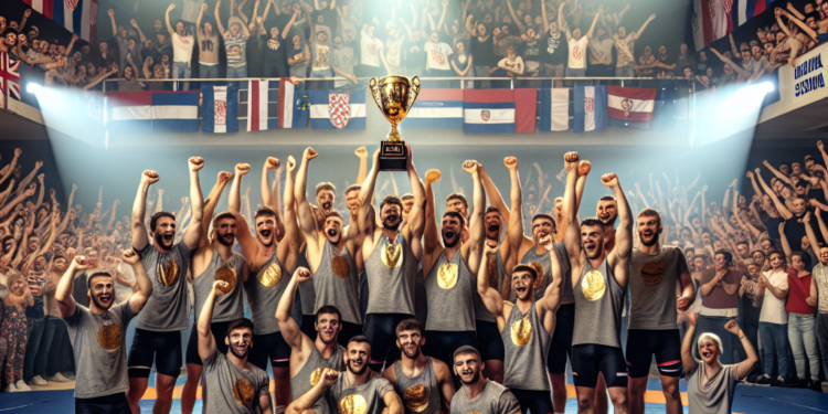 Rvački klub Senta osvojio zlato u juniorskoj konkurenciji!