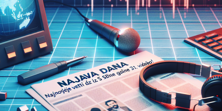 NAJAVA DANA: Najnovije vesti iz Srbije – 31. mart 2026. godine (VIDEO)!