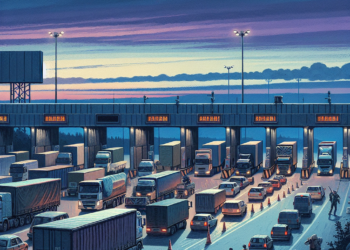 Teretnjaci na granici: Čekanje do šest sati za izlazak iz Srbije