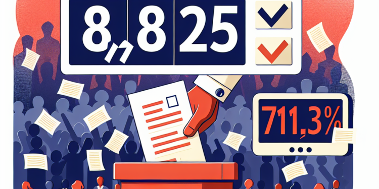 SNS osvojio 8.825 glasova uz izlaznost od 71,13% na izborima
