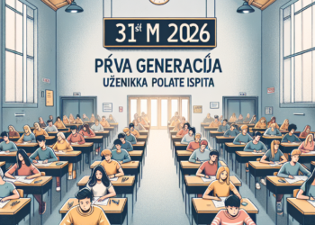 MATURA ZA SVE: Prva generacija učenika polaže ispita 31. marta 2026.