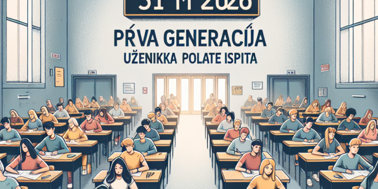 MATURA ZA SVE: Prva generacija učenika polaže ispita 31. marta 2026.