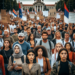 Novosađani na ulicama: Protest podrške Univerzitetu u Beogradu