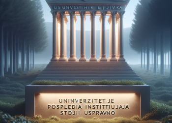 Rektor Đokić: ‘Univerzitet je poslednja institucija koja stoji uspravno’
