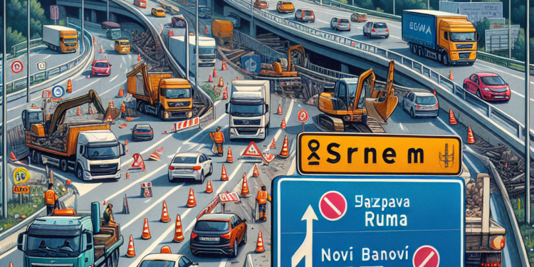 Radovi u Sremu: Izmene saobraćaja kod Rume i na auto-putu Nova Pazova – Novi Banovci