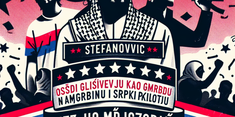 Stefanović osudio Glišićevu izjavu kao morbidnu i najgrozniju u istoriji srpske politike