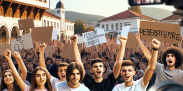 Studentski protest u Aranđelovcu: Četiri prigovora u poslednjem trenutku (VIDEO)