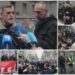 Protest ispred Predsedništva: Dekani iz Novog Sada osudili nasilje na izborima i napade na novinare