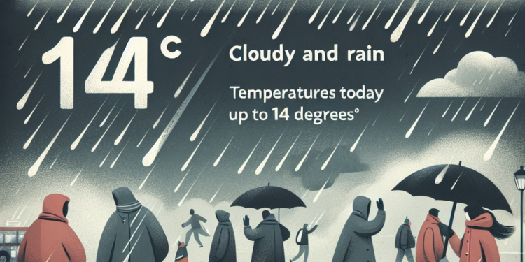 Oblačno i kišovito: Temperatura u Srbiji danas do 14 stepeni